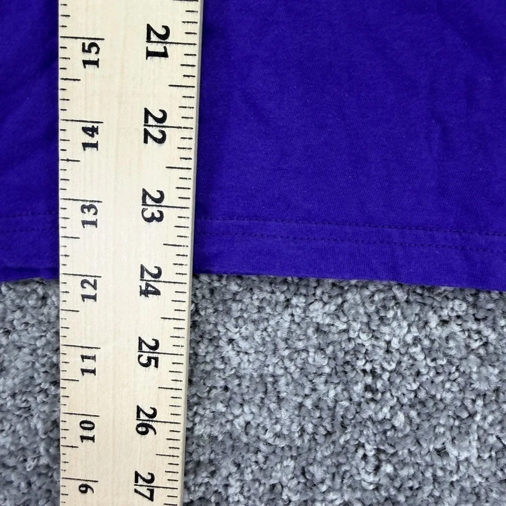 Minnesota Vikings Shirt Boys Large Purple NFL Football Nike Jefferson 18 Tee Top